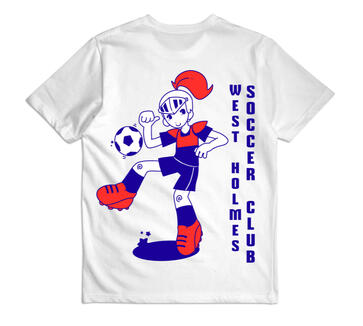 Youth Soccer Club t-shirt illustration commission